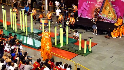 Central CNY International Lion Dance Display Night 2010. (Sunday 24Jan) Part 1