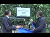 Napoli - Una strada dedicata a Nelson Mandela (17.05.16)