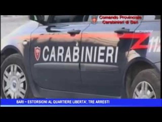 Download Video: Bari | Estorsioni al quartiere Libertà, tre arresti