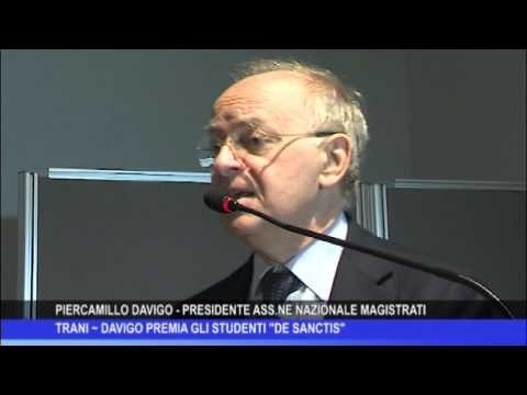 Trani | Davigo premia gli studenti De Sanctis