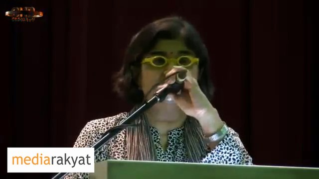 Ambiga Sreenevasan: Kita Yang Menjadi Penderma, Bukan Dari Negara Arab