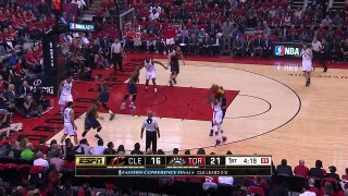 LeBron James Throws It Down _ Cavaliers vs Raptors _ Game 3 _ May 21, 2016 _ 2016 NBA Playoffs