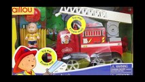 Peppa Pig, Mickey Mouse, Caillou and Paw Patrol Fire Trucks Toy Review by DisneyCarToys - MertaCeyon
