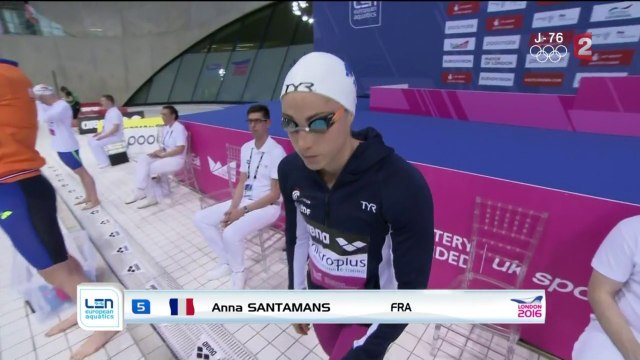 demi-finales 50m NL F - ChE 2016 natation (Santamans)