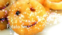 Potato Smiley Recipe in हिन्दी | How to make Potato Smiley | Kids Gluten free Snack | Potato Smiles