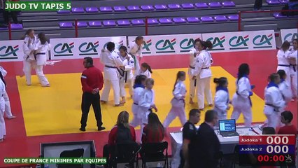 TAPIS 5 - COUPE DE FRANCE MINIMES PAR ÉQUIPES DE DÉPARTEMENTS - CEYRAT, 2016 - LIVE 6 (74)