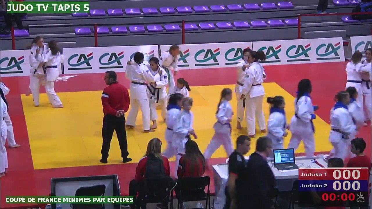 TAPIS 5 - COUPE DE FRANCE MINIMES PAR ÉQUIPES DE DÉPARTEMENTS - CEYRAT, 2016 - LIVE 6 (74)
