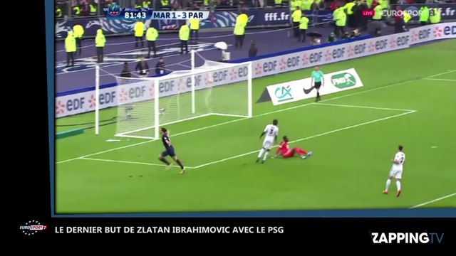 Coupe de France – Zlatan Ibrahimovic : Son dernier but avec le PSG contre l’OM (Vidéo)