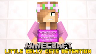 Minecraft - Little Kelly Gets Detention | Minecraft - Little Kelly Adventures : Little Kelly Gets Detention!