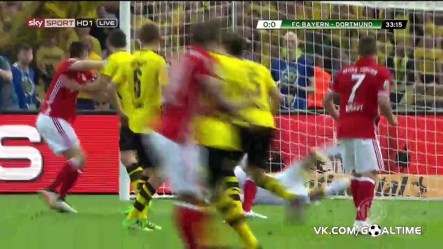 ملخص وضربات ترجيح مباراة بايرن ميونخ وبروسيا دورتموند - كأس المانيا 2016