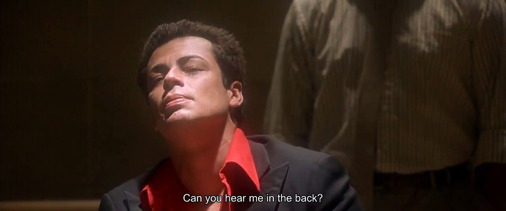 "Can you hear me in the back" - The Usual Suspects