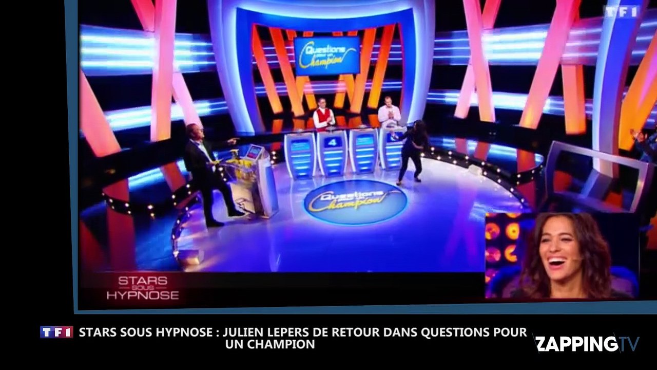 Stars sous hypnose : Julien Lepers de retour dans Questions pour un champion (Vidéo)