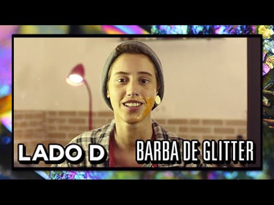 [LADO D] Charlie Wayne - Barba de Glitter - Drag King Makeup