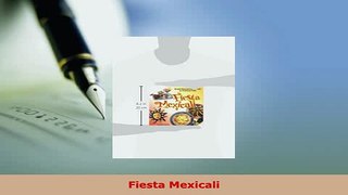 PDF  Fiesta Mexicali Free Books