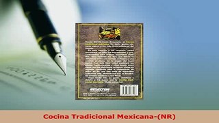 Download  Cocina Tradicional MexicanaNR PDF Book Free