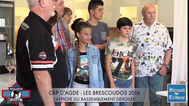 CAP D'AGDE - L'AFFICHE 2016 du RASSEMBLEMENT des BRESCOUDOS dévoilée ! Demandez le programme 2016 !