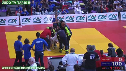 TAPIS 5 - COUPE DE FRANCE MINIMES PAR ÉQUIPES DE DÉPARTEMENTS - CEYRAT, 2016 - LIVE 6 (75)