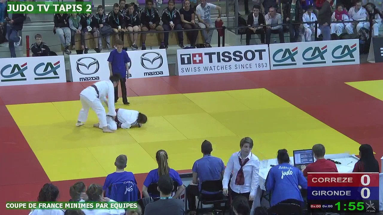 TAPIS 2 - COUPE DE FRANCE MINIMES PAR ÉQUIPES DE DÉPARTEMENTS - CEYRAT, 2016 - LIVE 3 (81)