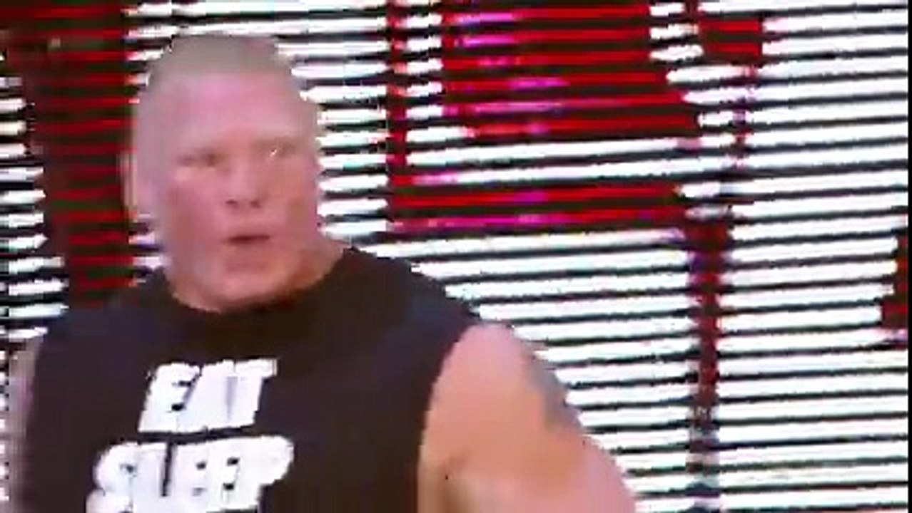 John Cena and Greatest Moment of Brock Lesnar brawl before Night of Champions- Raw, Sept. 15, 2014