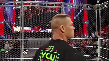 Bray Wyatt and a children's choir serenade John Cena- Raw, April 28, 2014