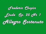 Fréderic Chopin -- Étude Op. 25 Nr 1 - Allegro sostenuto; Piano: Yefer Blancas