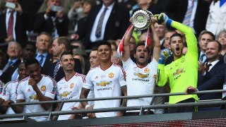 Manchester United lift the FA Cup at Wembley | HD Video