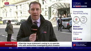 Louis Van Gaal tells Sky Sports reporter 