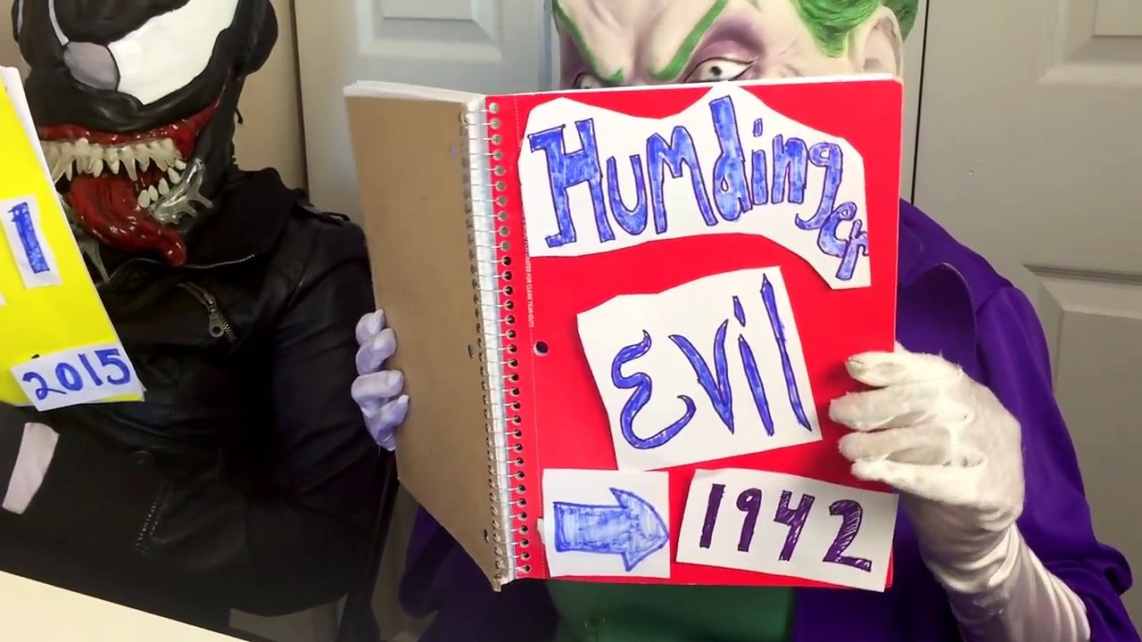 Spiderman vs Frozen Elsa - Nerdy Spiderman Meets Nerdy Elsa! w_ Joker & Batman - Funny Superheroes