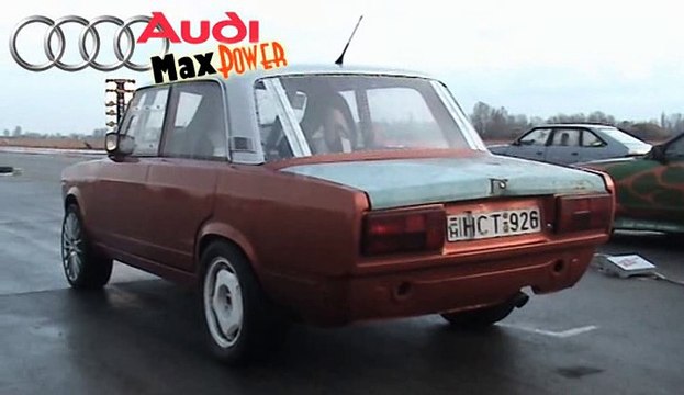 Lada 2107 DCS Turbo Vs. Nissan 200 SX Turbo