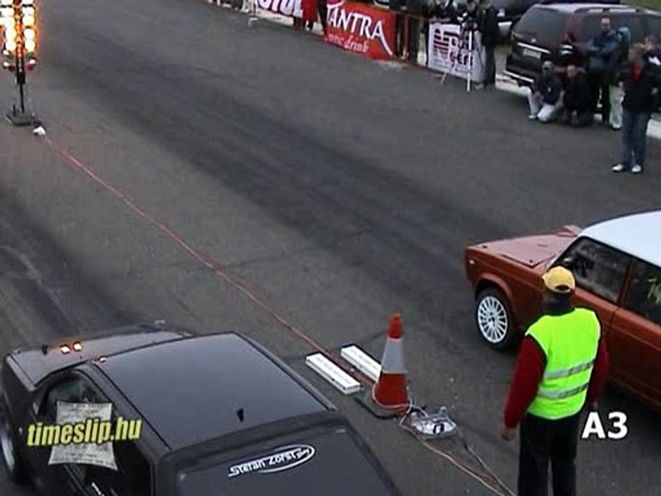 Lada 2107 Turbo Vs. Ford Fiesta Zetec Turbo