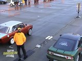 Lada 2107 Turbo Vs. Nissan SX 200 Turbo