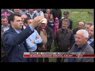 Basha me fermerët në Pogradec - News, Lajme - Vizion Plus
