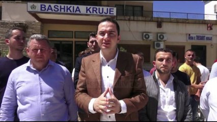 PD, protestë para Bashkisë së Krujës - Top Channel Albania - News - Lajme