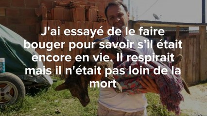 Il voit la chose la plus horrible de toute sa vie sous une voiture. Ce qu’il fait ensuite est hallucinant!
