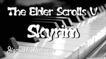 Piano - The Elder Scrolls V - Skyrim main theme