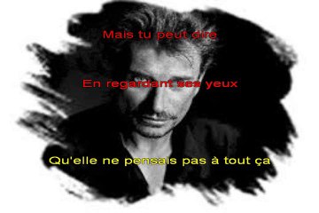 karaoke excuse moi partenaire johnny hallyday