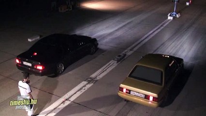 Mercedes E55 AMG Vs. BMW E30