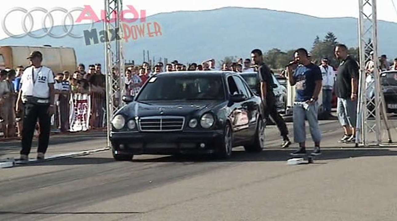 Mercedes E55 AMG Vs. BMW E60 Touring