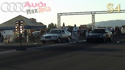 Mercedes S 600 Vs. Mercedes E55 AMG