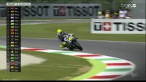 The moment Valentino Rossi went out of the Italian GP