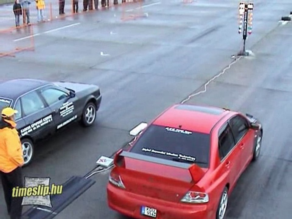 Mitsubishi Lancer EVO VII Vs. Audi 80 Quattro Turbo