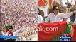 Massive crowd in PTI Swat jalsa --- More than 40,000 people present in jalsagah (AERIAL VIEW)