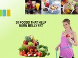 Searching for the solution of fat belly? Here is the checklist of foods that might help you in burning fat belly