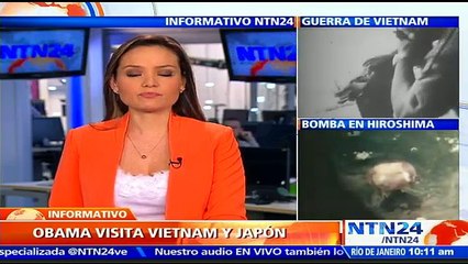 Obama inicia gira asiática en Vietnam protagonizada por histórica visita a Hiroshima