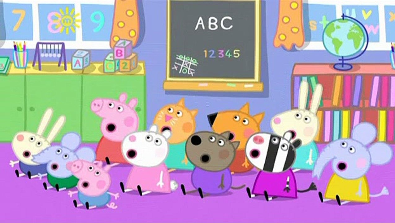 Peppa Pig. Doctor Hamster's Tortoise. Mummy Pig and Daddy Pig and George Pig