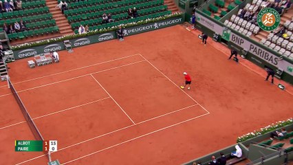 #RG16  1er jour  : la victoire de Benoît Paire sur Radu Albot