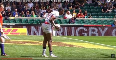 Perry Baker scores 4 tries vs NZ