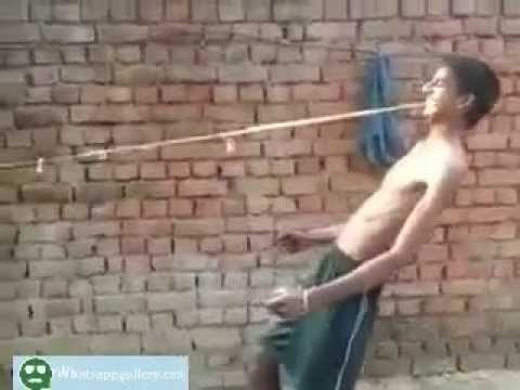 OMG ! Boy Pulling Tractor With Teeths - Funny Whatsapp Video | WhatsApp Video Funny | Funny Fails | Viral Video