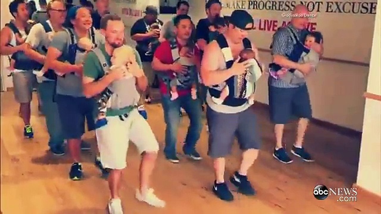 Papas et bébés enflamment le dancefloor
