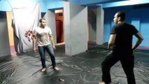 Self defense techniques against knife attacks @ Sherlin Club